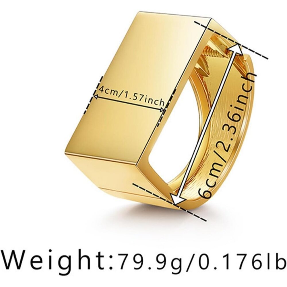 Women's Wide Cuff Chunky Gold Bracelets Open Cuff Bangles Bling Rhinestone - Picture 4 of 6